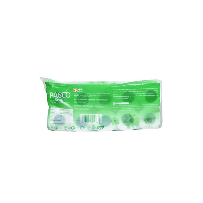 Paseo Smart International Quality Bathroom Toilet Roll, (10 Rolls)