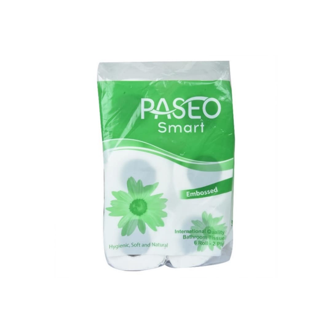 Paseo Tissues Toilet Roll 2 Ply - 220 Pulls (6 Rolls)