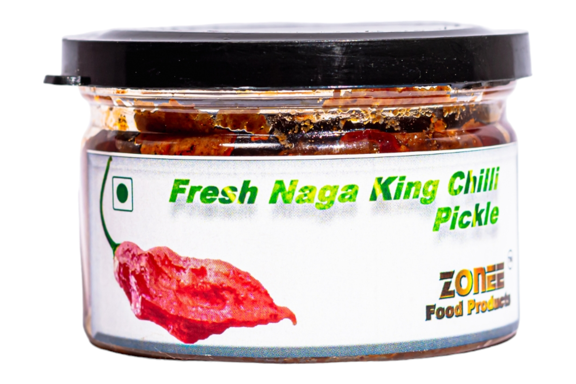 Zonee, Fresh Naga King Chilli Pickle, 100g