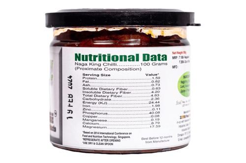 Zonee, Fresh Naga King Chilli Pickle, 180g