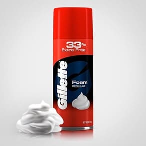 Gillette Classic Regular Pre Shave Foam, 300 gm
