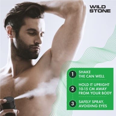 Wild Stone Forest Spice Deo Body Spray for Men, 150Ml