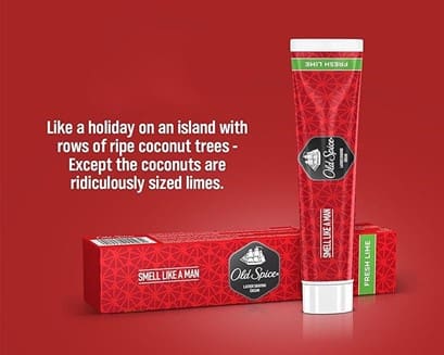 Old Spice Fresh Lime Pre Shave Cream, 70g