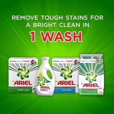 Ariel Color Detergent Washing Powder, 500g
