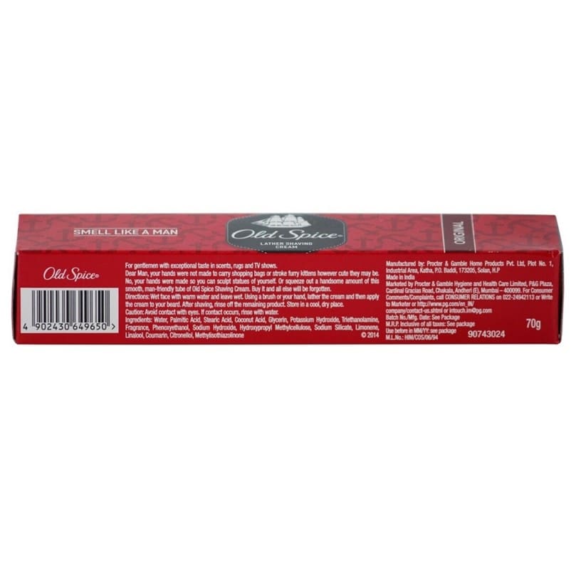 Old Spice Shave Cream - 70 g (Original)