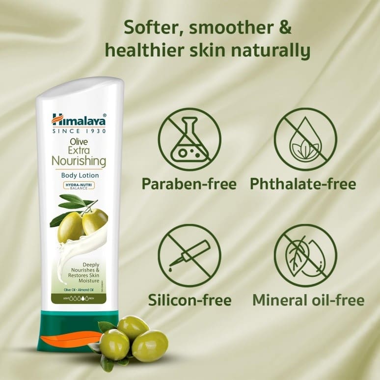 Himalaya Olive Extra Nourishing Body Lotion, 400ml