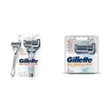 Gillette Skinguard Razor & Manual Shaving Razor Blades- pack of 2 cartridges