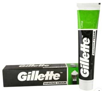 Gillette Shaving Cream - Lime, 30g Tube