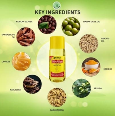 ALLENAYUR OLIVALLEN BODY OIL 200 ML