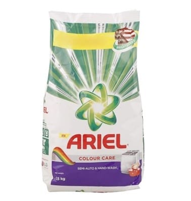 Ariel Color Washing Detergent Powder, 1.5 Kg
