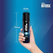 Wild Stone Intense Ocean No Gas Deo, Long Lasting Body Deodorants for Men, 120ml