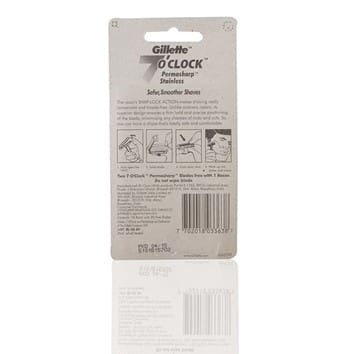 Gillette 7 O' Clock Super Stainless Razor