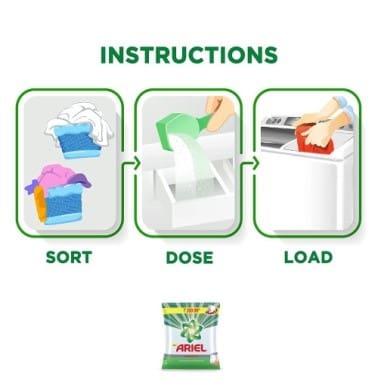 Ariel Color Washing Detergent Powder, 1.5 Kg