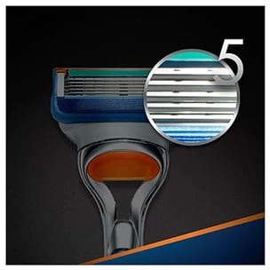 Gillette Fusion Manual Razor and Gillette Fusion Manual Shaving Razor Blades - 4s Pack (Cartridge)