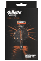 Gillette Shaving Razor - Fusion Gamer, 1 Piece Pack with BGMI - Special Edition