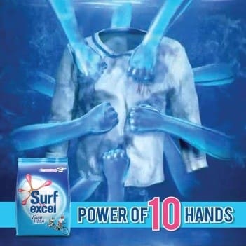 Surf Excel Easy Wash Detergent Powder, 500g