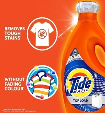 Tide Matic Liquid Detergent 840/850ml