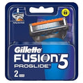 Gillette Fusion Proglide Blades for men with styling back blade - 2 count