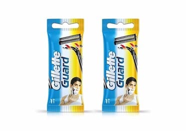 Gillette Guard Manual Shaving Razor Blades Cartridge - 3 Pieces
