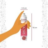 Secret Temptation Dazzle No Gas Deodorant Body Spray for Women, 120ml