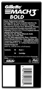 Gillette Mach3 Bold, 1 Razor