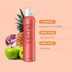 Secret Temptation Passion Deodorant Body Spray for Women, 120ml