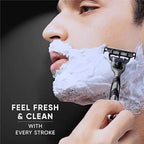 Gillette Mach3 Charcoal Shaving Razor for Men with New Enhanced Lubrastrip