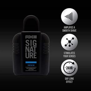AXE Signature Denim After Shave Lotion, 100 ml