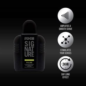 Axe Signature Pulse After Shave Lotion, 50ml