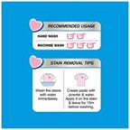 Henko Stain Care Detergent Powder - Top & Front Load, 3 kg Get Bucket Free