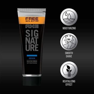 AXE Denim Lather Shaving Cream, 60 gm