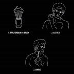 AXE Denim Lather Shaving Cream, 60 gm