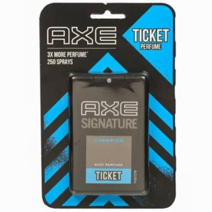 AXE Signature Champion Body Perfume (Ticket), 17ml