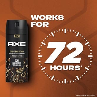 Axe Dark Temptation Men's Deodorant, 150 ml