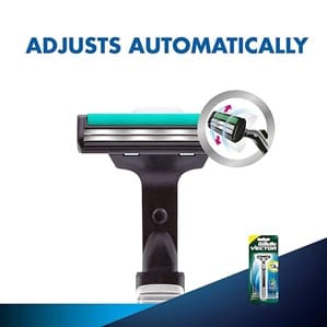 Gillette Vector Plus Manual Shaving Razor, 1 Pc