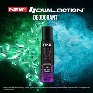 Axe Signature Maverick No Gas Body Deodorant for Men, 154 ml