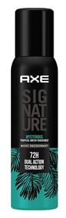 Axe Signature Mysterious No Gas Deodorant Bodyspray For Men, 154 ml