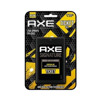 Axe Signature Adrenaline No Gas Body Deodorant For Men, 17 ml
