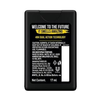Axe Signature Adrenaline No Gas Body Deodorant For Men, 17 ml