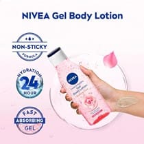 NIVEA Gel Body Lotion 400ml | Rose