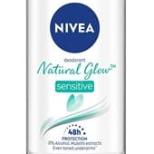 NIVEA Women Deodorant Roll On, Whitening Sensitive, for 48h Protection, 25ml