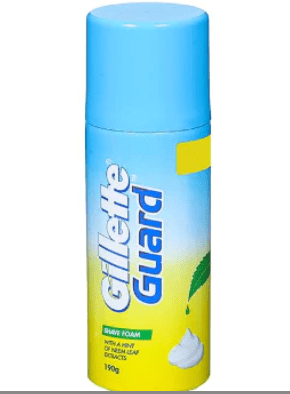 Gillette Neem Leaf Extracts Shaving Foam 190g