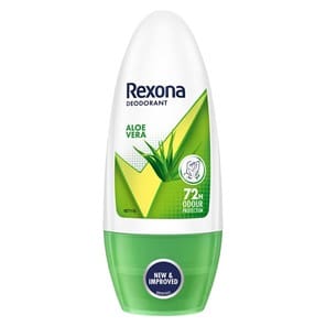 Rexona Aloe Vera Underarm Roll On Deodorant For Women, 50 ml