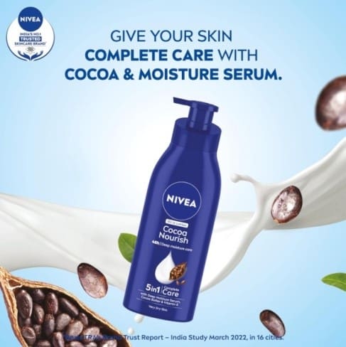 NIVEA Cocoa Nourish 400ml Body Lotion