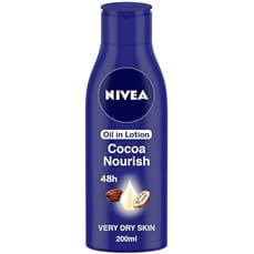NIVEA Cocoa Nourish Oil-In Lotion, 200ml