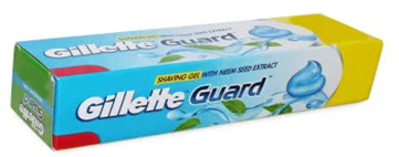 Gillette Guard Shaving Gel With Neem Seed Extract 80gm