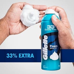 Gillette Classic Sensitive Shave Foam – 300 gm