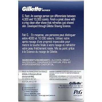 Gillette Series Cool Wave After Shave Splash - 50 ml