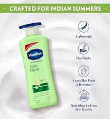 Vaseline Intensive Care Aloe Fresh Hydrating Body Lotion 400 ml