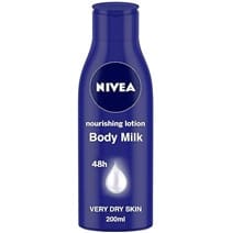 Nivea Nourishing Lotion Body Milk for 48H Moisturization, 200ml